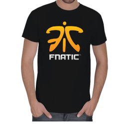 Fnatic e-sports Club Siyah T-Shirt Erkek Tişört