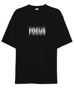 Focus Oversize Unisex Tişört