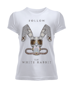 Follow the White Rabbit Female Kadın Tişört
