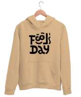 Fools Day - Komik Bakışlar - 1 Nisan Camel Unisex Kapşonlu Sweatshirt - Thumbnail