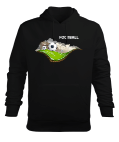 football Erkek Kapüşonlu Hoodie Sweatshirt