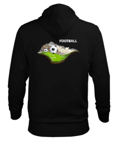 football Erkek Kapüşonlu Hoodie Sweatshirt