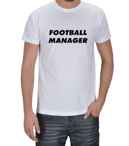 Football Manager yazılı Erkek Tişört