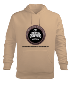 FOR COFFER LOVERS Erkek Kapüşonlu Hoodie Sweatshirt