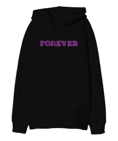 Forever Oversize Unisex Kapüşonlu Sweatshirt