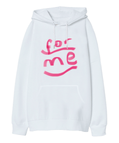 Forme Oversize Unisex Kapüşonlu Sweatshirt