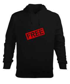 FREE Erkek Kapüşonlu Hoodie Sweatshirt