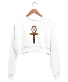 free woman Kadın Crop Sweatshirt