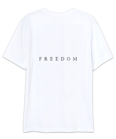 FREEDOM AT SUN Oversize Unisex Tişört