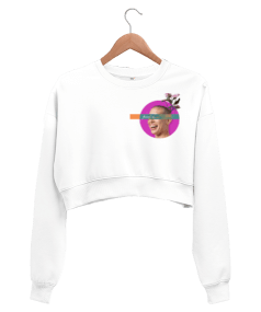 freedom Kadın Crop Sweatshirt