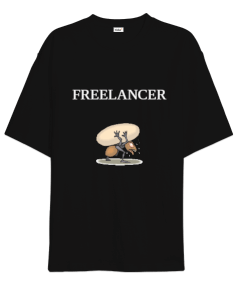 FREELANCER Oversize Unisex Tişört