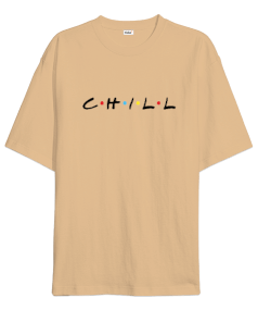 Friends dizisi Chill Oversize Unisex Tişört