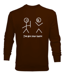 Friends Kahverengi Erkek Sweatshirt