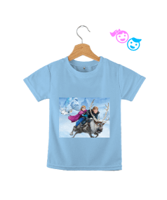 frozen kız çocuk tshırt Çocuk Unisex