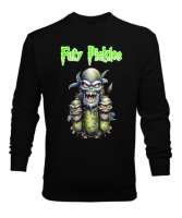 Fury Pickles Siyah Erkek Sweatshirt - Thumbnail