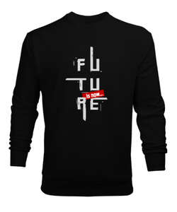 Future Blu V2 Siyah Erkek Sweatshirt