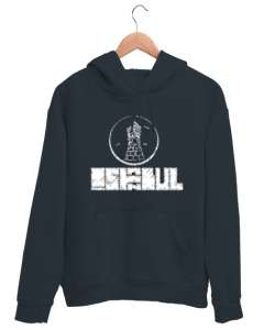 GALATA İSTANBUL Füme Unisex Kapşonlu Sweatshirt