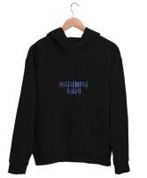 game on Siyah Unisex Kapşonlu Sweatshirt - Thumbnail