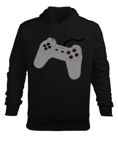 Gamepad Baskılı Erkek Hoodie Erkek Kapüşonlu Hoodie Sweatshirt