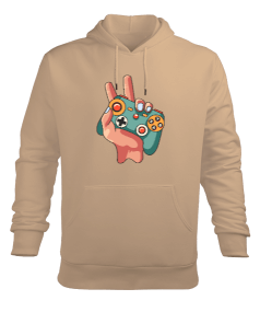 GAMER Erkek Kapüşonlu Hoodie Sweatshirt