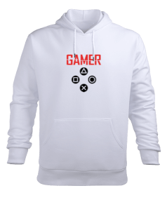 gamer Erkek Kapüşonlu Hoodie Sweatshirt