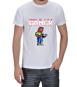 Gamer Snake Logan Erkek Tişört