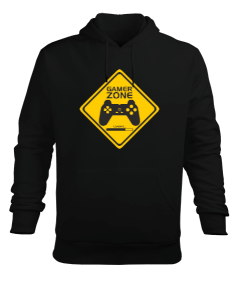 Gamer Zone Erkek Kapüşonlu Hoodie Sweatshirt