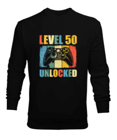 Gaming Tasarım Baskılı Erkek Sweatshirt