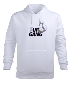 GANG WINTER Erkek Kapüşonlu Hoodie Sweatshirt