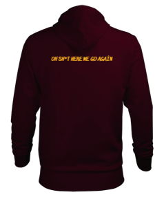 Gangsta Erkek Kapüşonlu Hoodie Sweatshirt