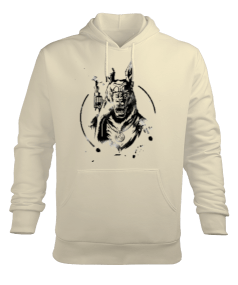 Gangster Wolf Erkek Kapüşonlu Hoodie Sweatshirt