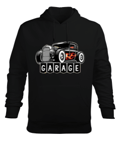 Garage Erkek Kapüşonlu Hoodie Sweatshirt