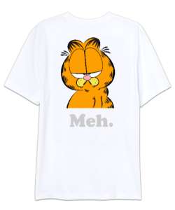 GARF Beyaz Oversize Unisex Tişört