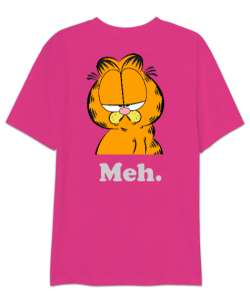 GARF Fuşya Oversize Unisex Tişört