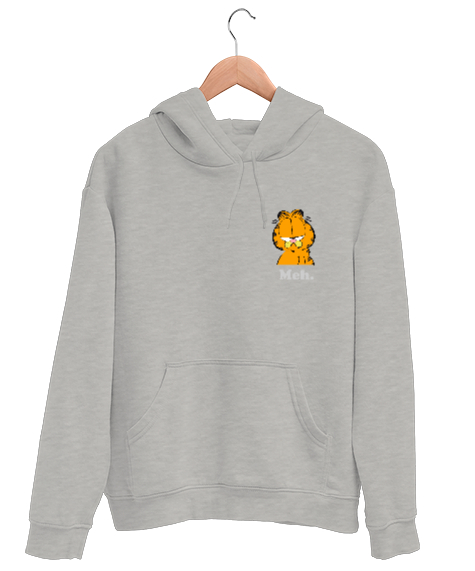 Tisho - GARF Gri Unisex Kapşonlu Sweatshirt