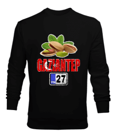 gaziantep, gaziantep şehir ,Türkiye,Türkiye bayrağı. Erkek Sweatshirt