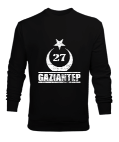 gaziantep, gaziantep şehir ,Türkiye,Türkiye bayrağı. Erkek Sweatshirt