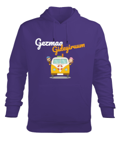 Gezmaa Gideyiruum Erkek Kapüşonlu Hoodie Sweatshirt