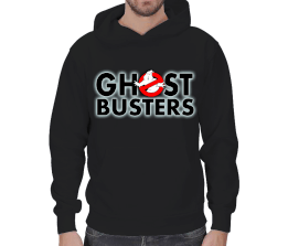 Ghost Busters - Kapşonlu Kışlık Sweatshirt Erkek Kapşonlu