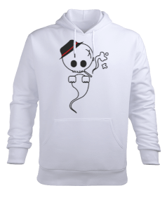 ghosty Erkek Kapüşonlu Hoodie Sweatshirt