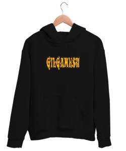 gilgamesh Siyah Unisex Kapşonlu Sweatshirt