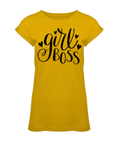 Girl Boss Tasarımlı Kadın Tunik