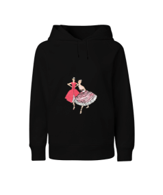 GİRLS Çocuk Unisex Hoodie Kapüşonlu