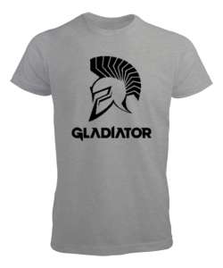 Gladyatör - Gladiator V2 Gri Erkek Tişört