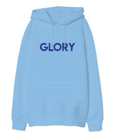 Glory Oversize Unisex Kapüşonlu Sweatshirt