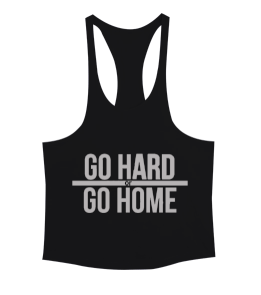 Go hard or go home Erkek Tank Top Atlet