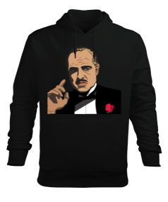 Godfather Erkek Kapüşonlu Hoodie Sweatshirt