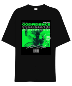 Godfidence oversize unisex t-shirt Oversize Unisex Tişört