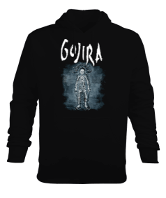 Gojira Erkek Kapüşonlu Hoodie Sweatshirt