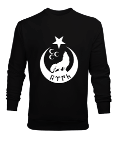 Göktürk,Göktürk logosu,Türkiye. Erkek Sweatshirt